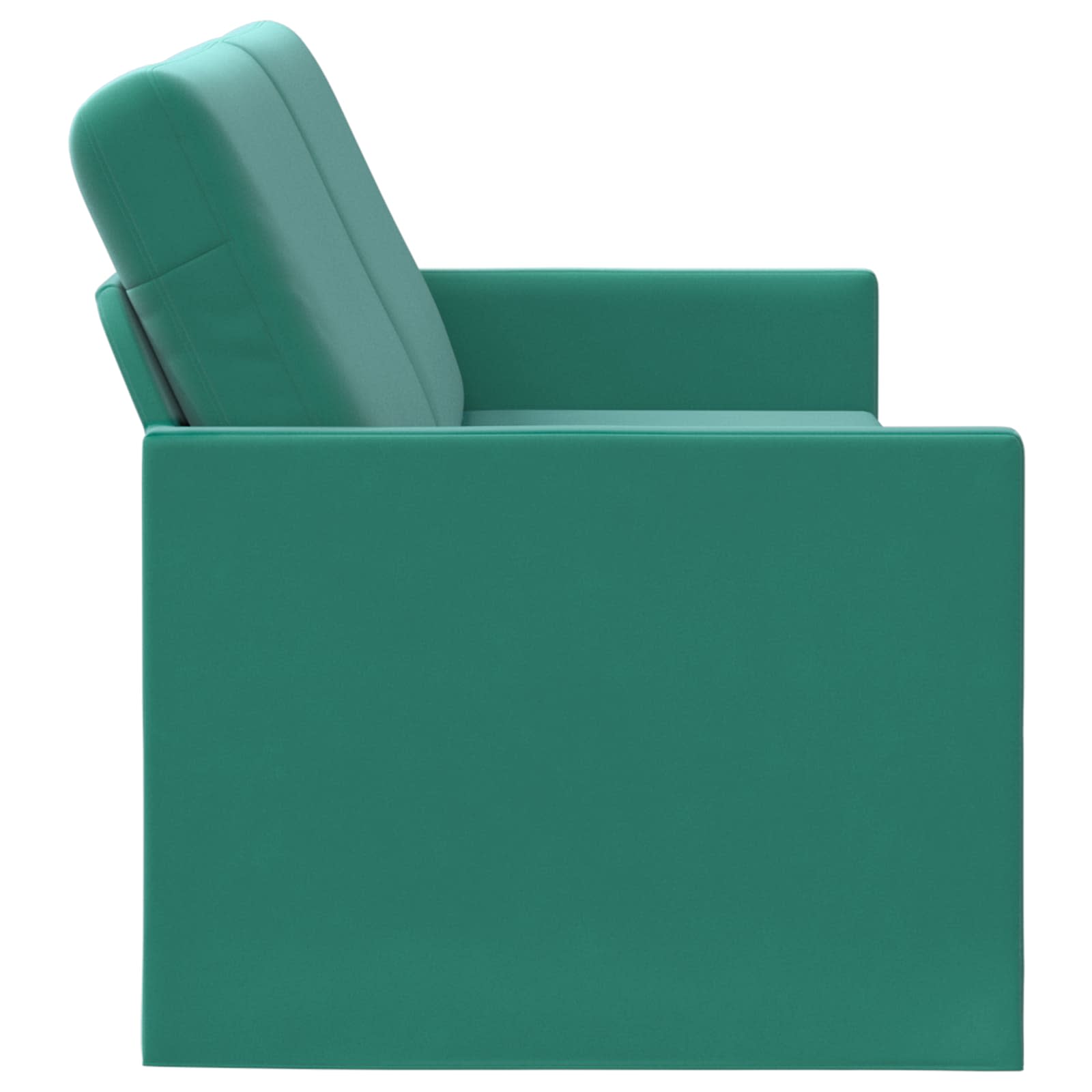 3-zits bank Turquoise 220 x 81 x 82 cm fluweel