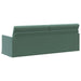 3-zits bank Zeegroen 220 x 81 x 82 cm fluweel