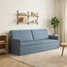3-zits bank Blauw 220 x 81 x 82 cm Katoen Stof