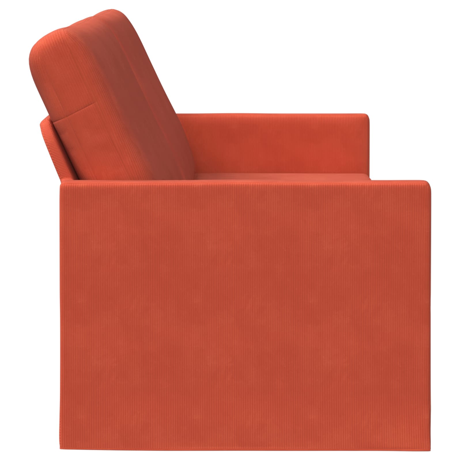 3-zits bank Rood-oranje 220 x 81 x 82 cm Katoen Stof