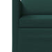 Bankstel 2 pcs Donkergroen Stof