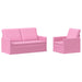 Bankstel 2 pcs Roze Stof