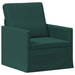 Bankstel 2 pcs Donkergroen Stof