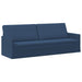 Bankstel 2 pcs Blauw Stof