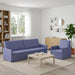 Bankstel 2 pcs Jeans Blauw Stof
