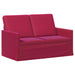 Bankstel 2 pcs Wijnrood fluweel
