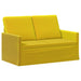 Bankstel 2 pcs Geel fluweel