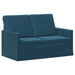 Bankstel 2 pcs Blauw fluweel