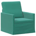 Bankstel 2 pcs Turquoise fluweel