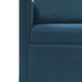 Bankstel 2 pcs Blauw fluweel