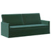 Bankstel 2 pcs Donkergroen fluweel
