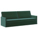 Bankstel 2 pcs Donkergroen fluweel