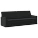 Bankstel 2 pcs Zwart fluweel