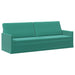 Bankstel 2 pcs Turquoise fluweel