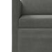 Bankstel 2 pcs Donkergrijs Katoen Stof
