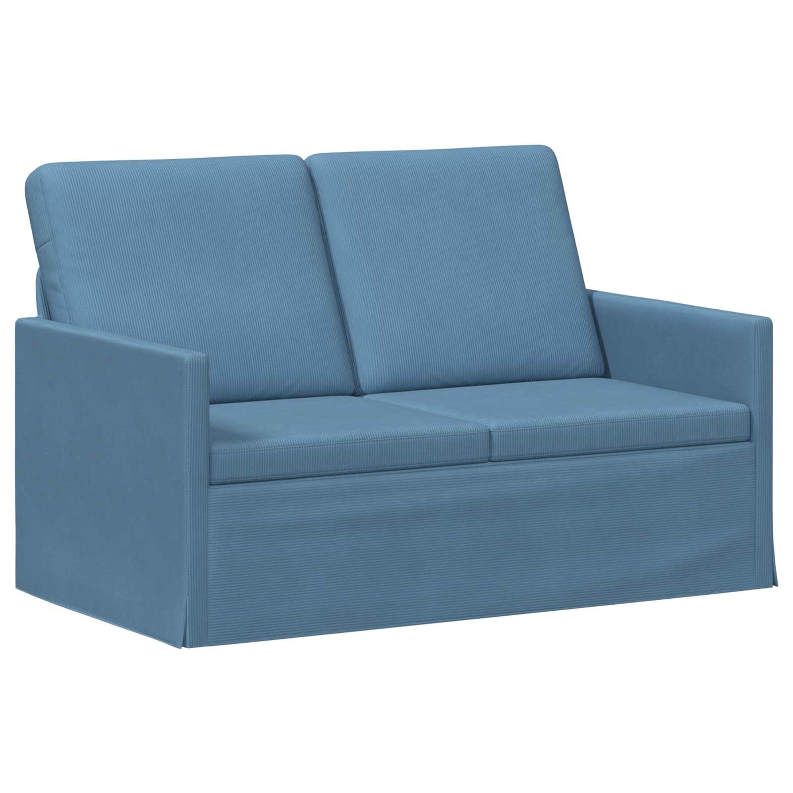 Bankstel 2 pcs Blauw Katoen Stof