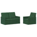 Bankstel 2 pcs Jungle Groen Katoen Stof