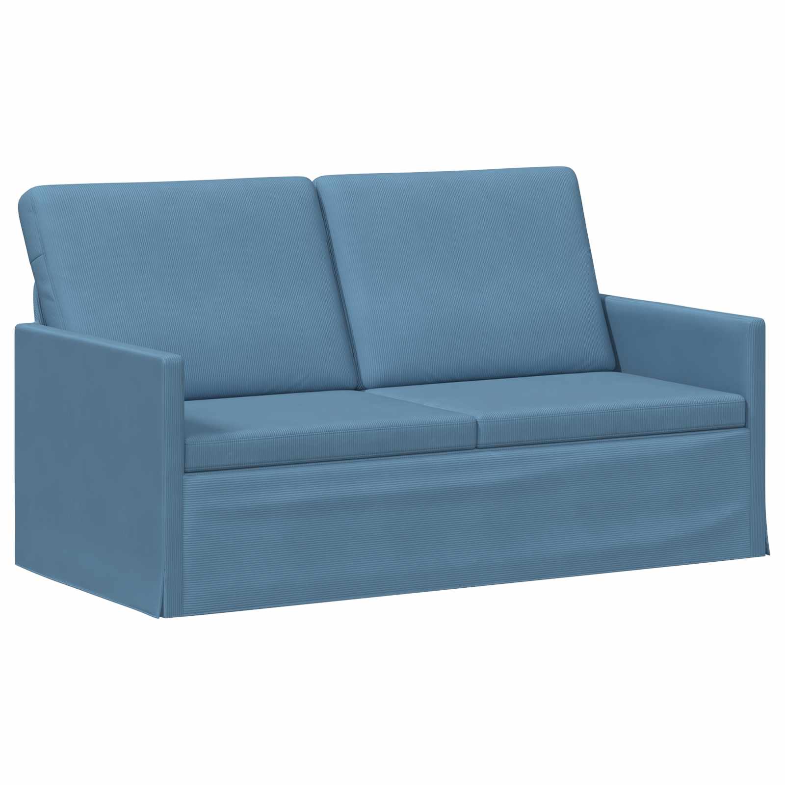 Bankstel 2 pcs Blauw Katoen Stof