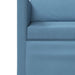 Bankstel 2 pcs Blauw Katoen Stof