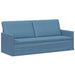 Bankstel 2 pcs Blauw Katoen Stof