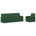 Bankstel 2 pcs Jungle Groen Katoen Stof