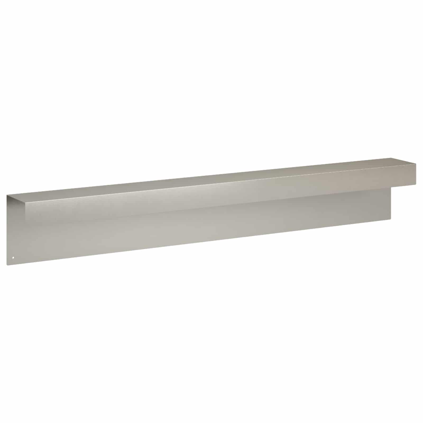 Afdekprofiel voor tuinafboording 2 st 100 x 10 x 15 cm