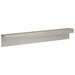 Afdekprofiel voor tuinafboording 2 st 100 x 10 x 15 cm