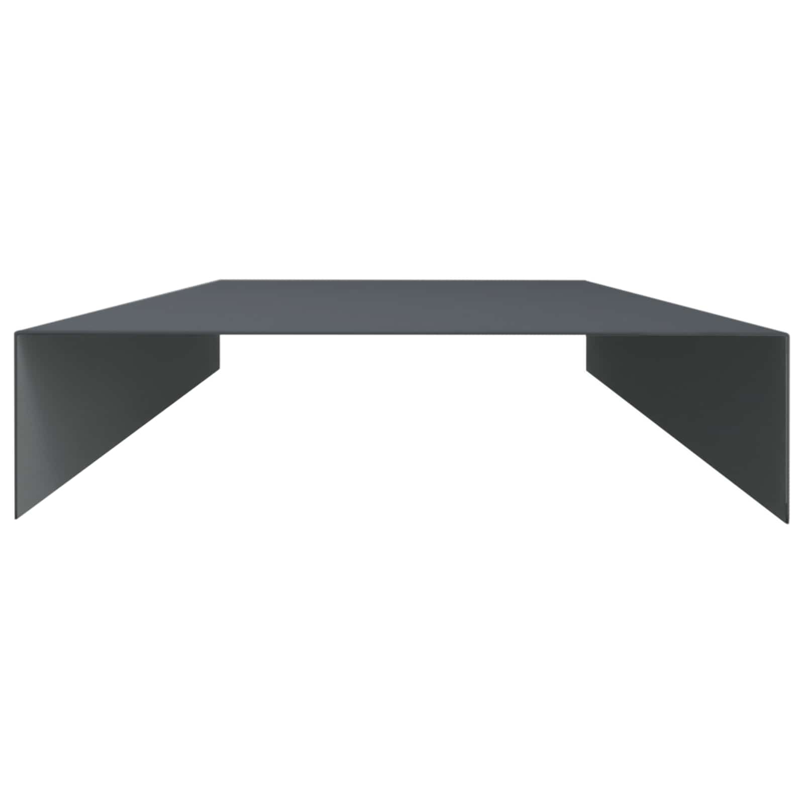 Afdekprofiel voor tuinafboording 10 st 100 x 20 x 5 cm Staal