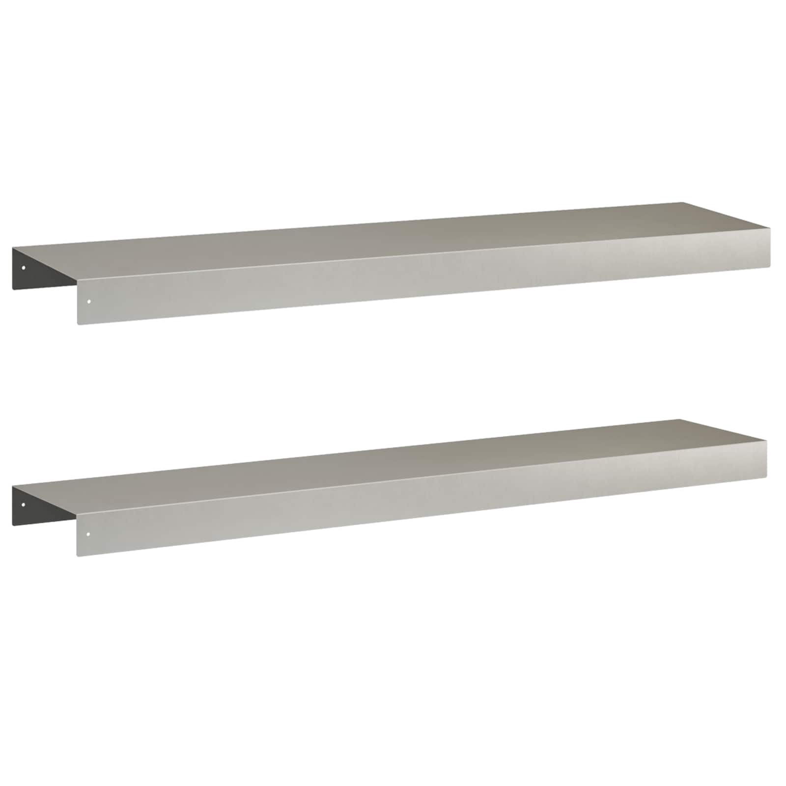 Afdekprofiel voor tuinafboording 2 st 100 x 20 x 5 cm