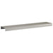 Afdekprofiel voor tuinafboording 2 st 100 x 20 x 5 cm