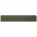 Afdekprofiel voor tuinafboording 2 st 100 x 15 x 15 cm Staal