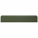 Afdekprofiel voor tuinafboording 10 st 100 x 20 x 15 cm Staal