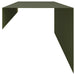 Afdekprofiel voor tuinafboording 10 st 100 x 20 x 15 cm Staal