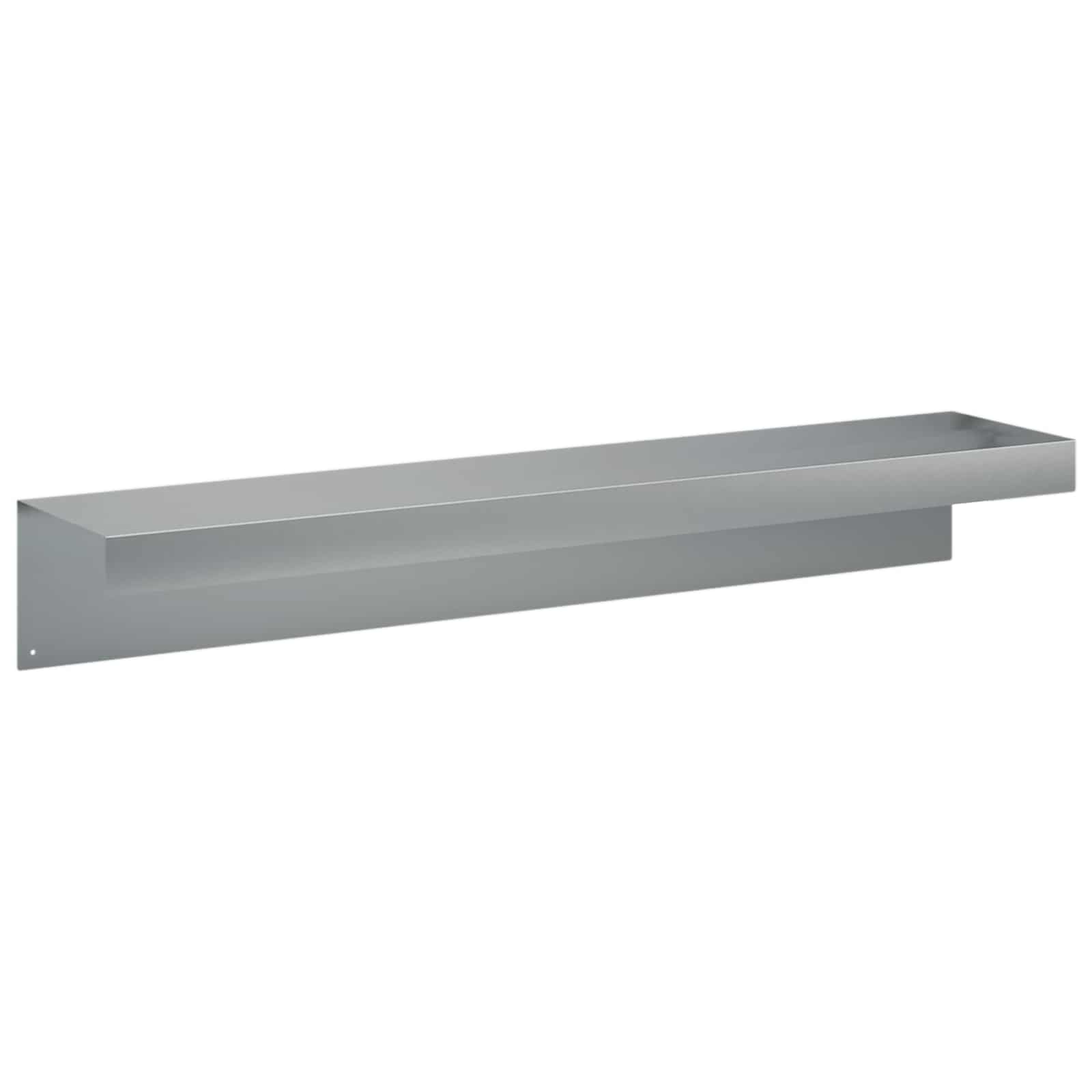 Afdekprofiel voor tuinafboording 2 st 100 x 20 x 15 cm