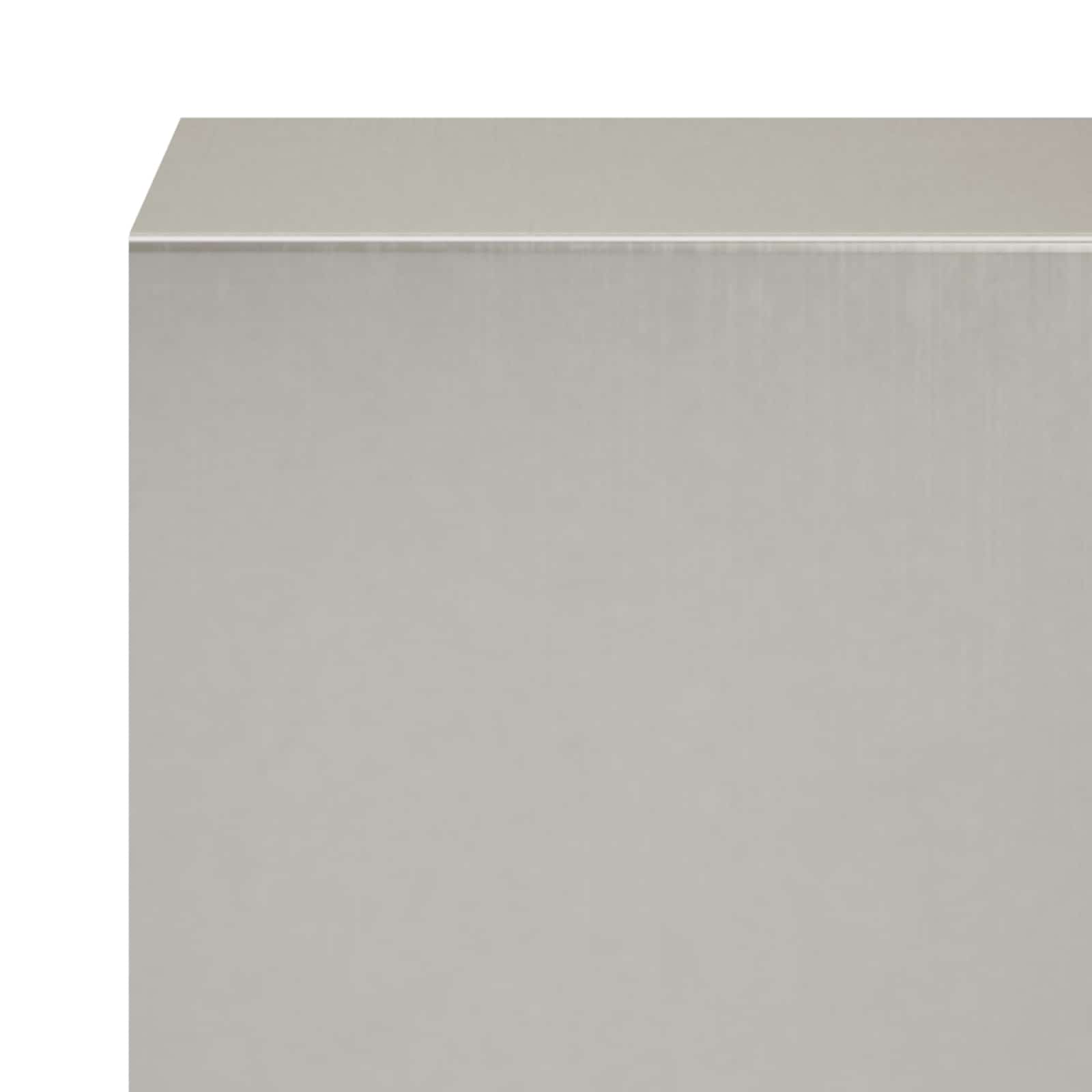 Afdekprofiel voor tuinafboording 2 st 100 x 5 x 5 cm