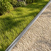 Afdekprofiel voor tuinafboording 10 st 100 x 6 x 5 cm