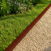 Afdekprofiel voor tuinafboording 10 st 100 x 6 x 5 cm