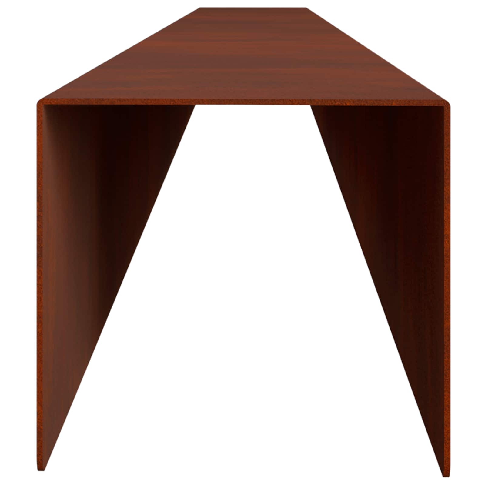 Afdekprofiel voor tuinafboording 10 st 100 x 6 x 5 cm