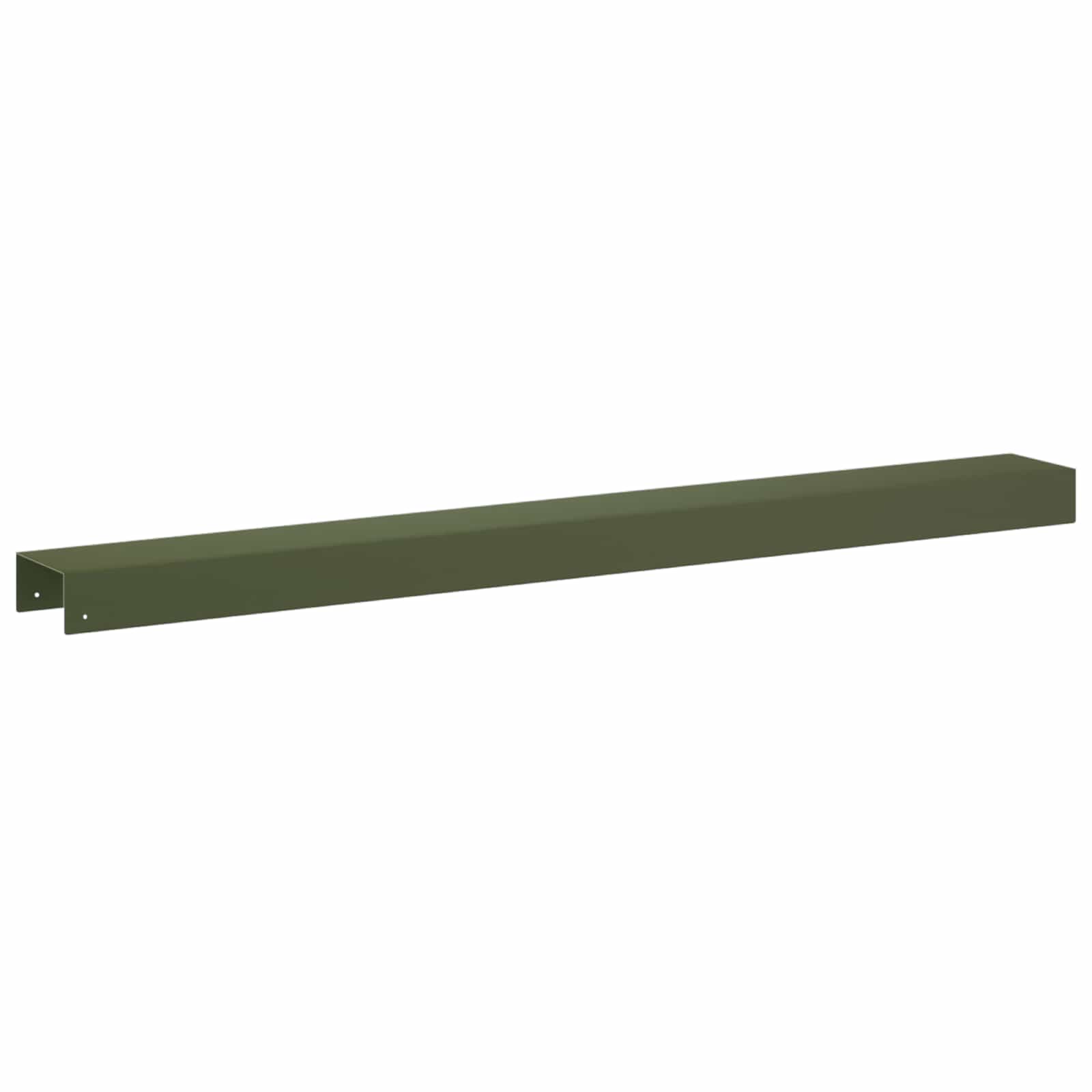 Afdekprofiel voor tuinafboording 20 st 100 x 10 x 5 cm Staal
