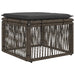 Tuinbankenset 3 st 3-Aantal zitplaatsen Grijs poly rattan