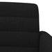 Loungebank met knopencomfort Zwart 116 x 67 x 80 cm Stof