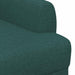 Loungebank met knopencomfort Donkergroen 116 x 67 x 80 cm Stof
