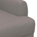 Loungebank met knopencomfort Taupe 116 x 67 x 80 cm Stof