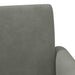 Loungebank met knopencomfort Lichtgrijs 116 x 67 x 81 cm