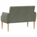 Loungebank met knopencomfort Lichtgrijs 116 x 67 x 81 cm
