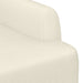 Loungebank met knopencomfort Crèmekleurig 116 x 67 x 81 cm
