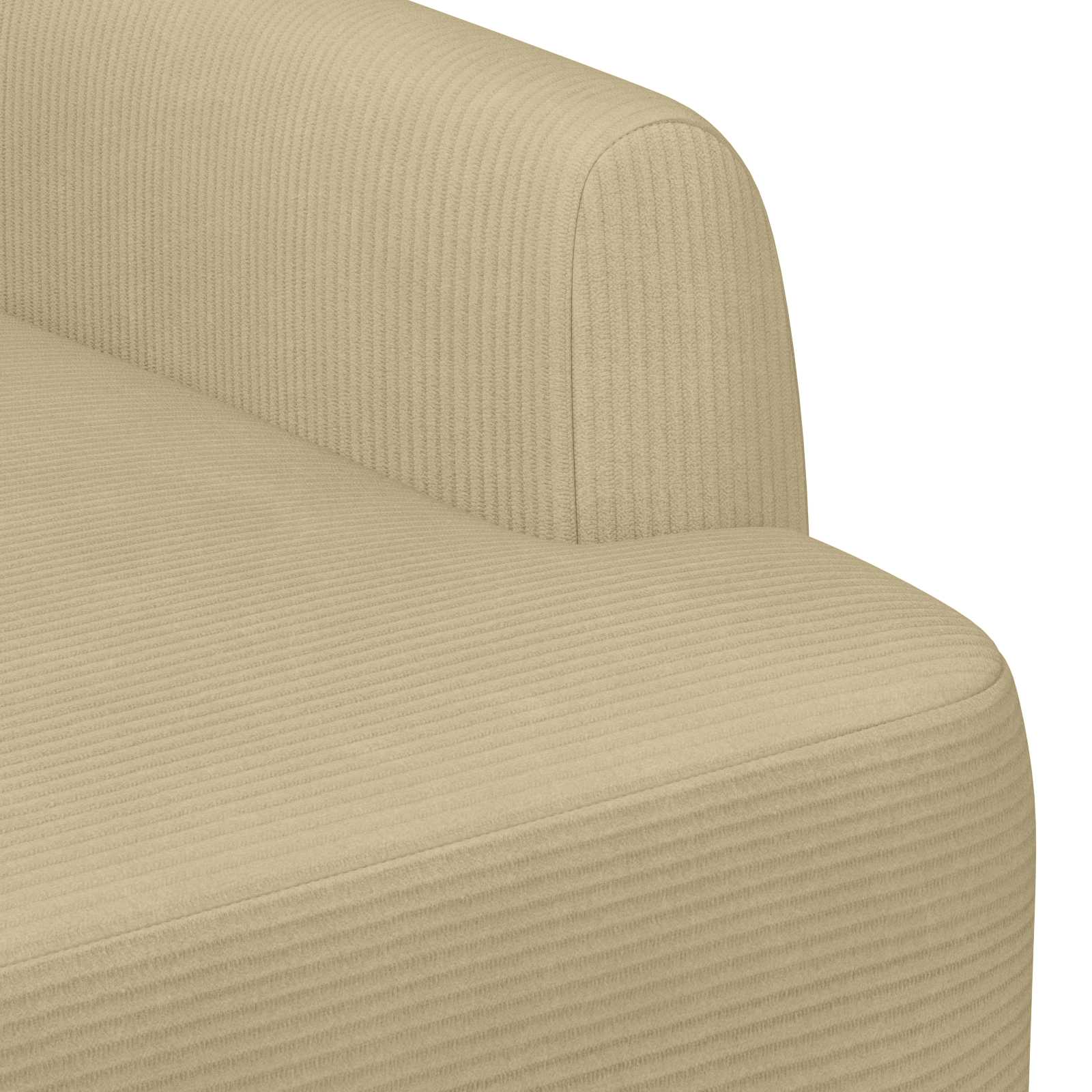 Loungebank met knopencomfort Lichtgroen Grijs 116 x 67 x 81 cm