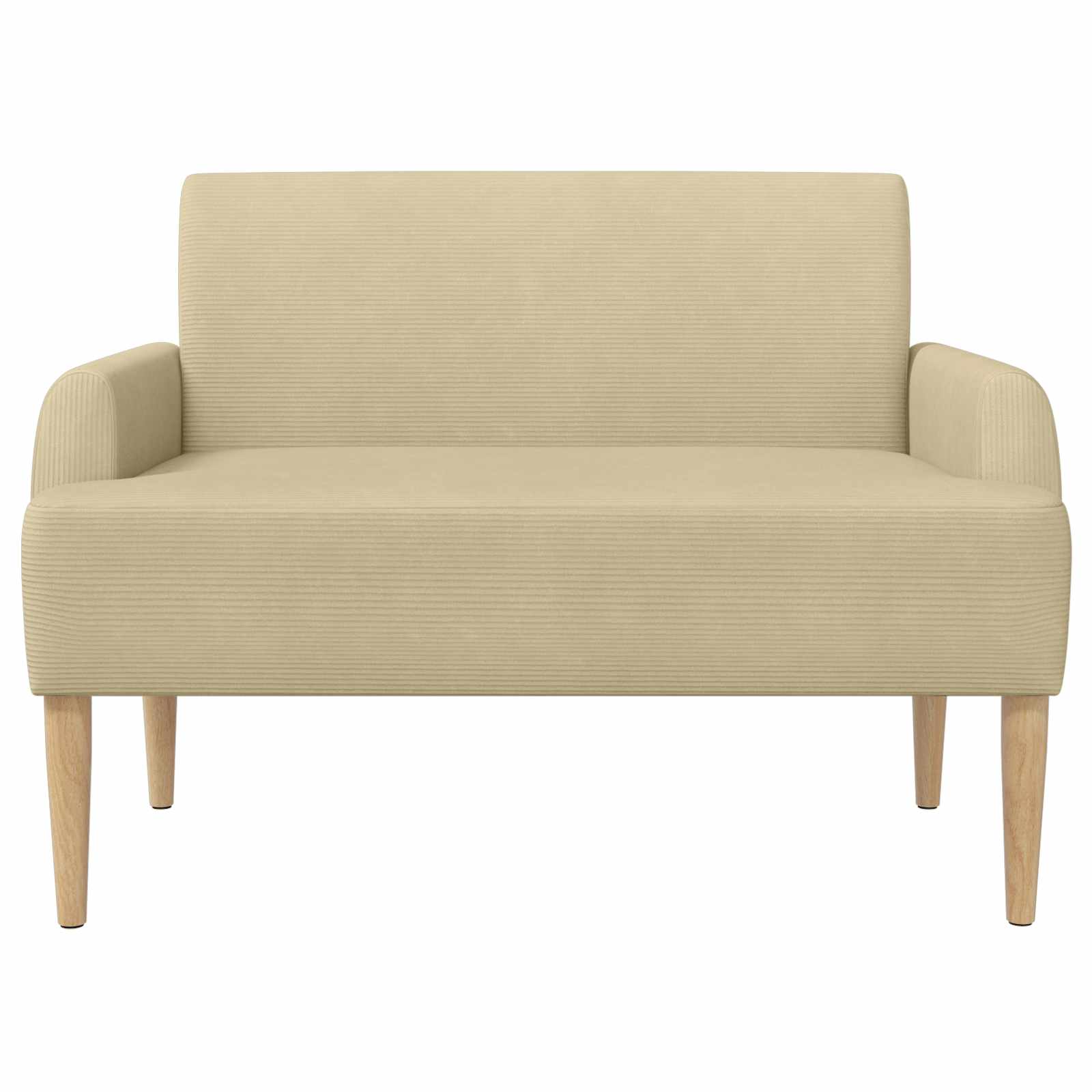 Loungebank met knopencomfort Lichtgroen Grijs 116 x 67 x 81 cm