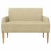 Loungebank met knopencomfort Lichtgroen Grijs 116 x 67 x 81 cm