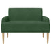Loungebank met knopencomfort Jungle Groen 116 x 67 x 81 cm